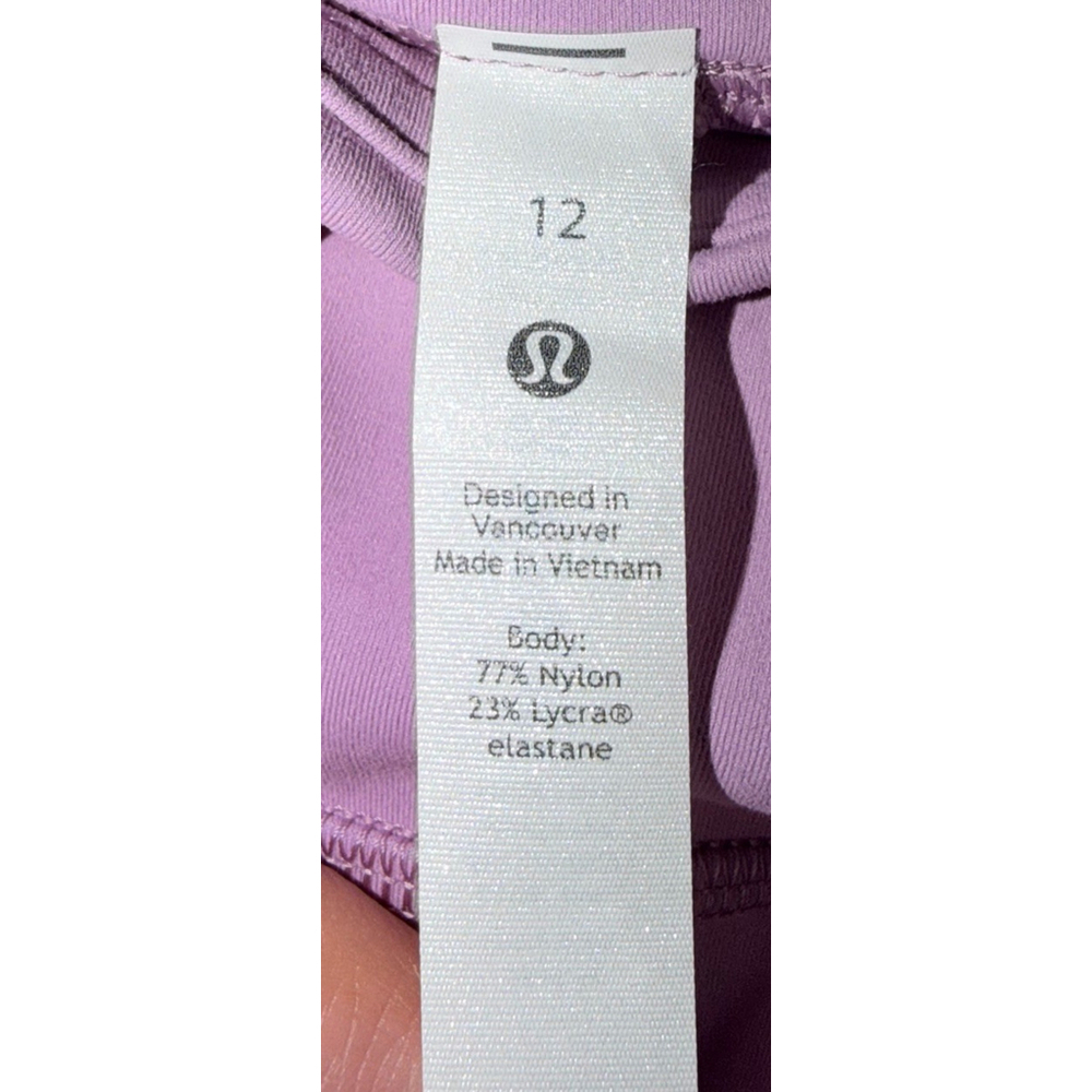 LULULEMON INVIGORATE HIGH RISE LEGGING 25” WITH POCKETS JUBILEE COLOR SIZE 12 - Picture 6 of 7
